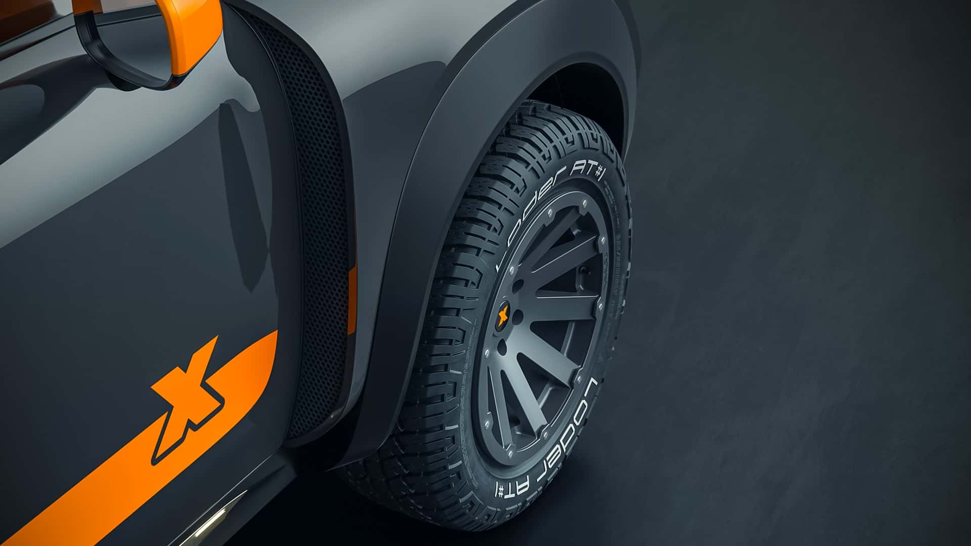 Mini Countryman in Dakar Rally stijl, weergave 4 Mini Countryman in Dakar Rally stijl, weergave 4