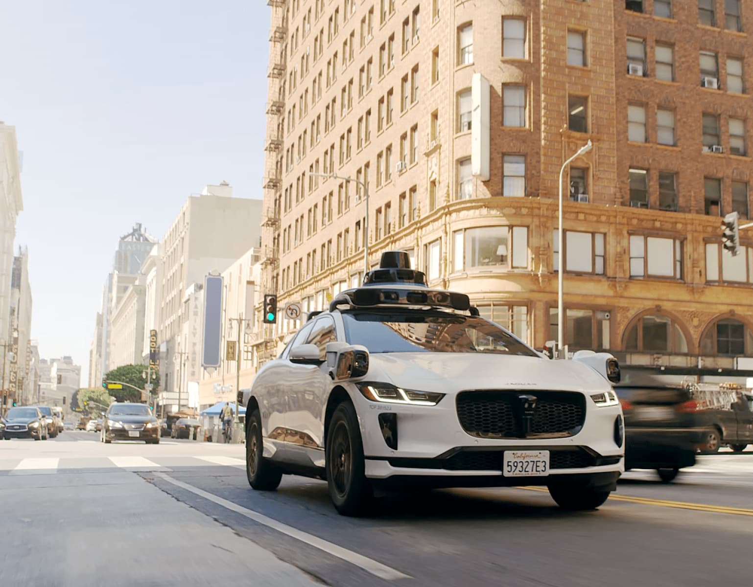 Waymo's robottaxidienst lanceert in Los Angeles Waymo's robottaxidienst lanceert in Los Angeles