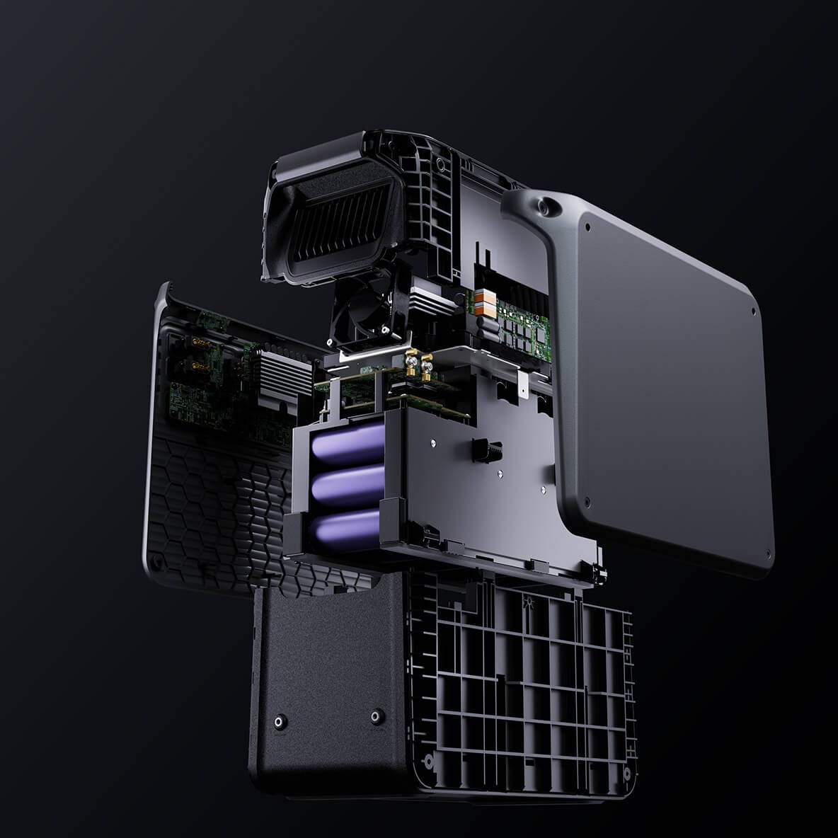 Exploded diagram van de DJI Power 2000 Exploded diagram van de DJI Power 2000