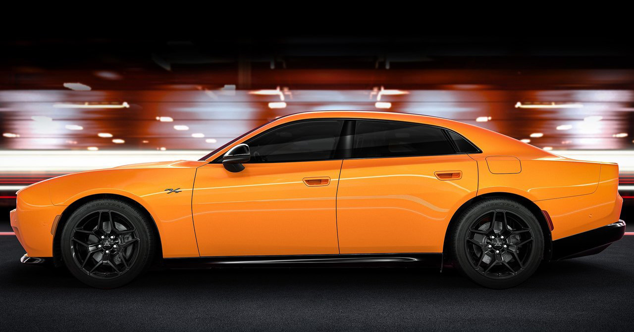 Dodge Charger Daytona 4-deurs. Dodge Charger Daytona vierdeurs. Foto: Dodge