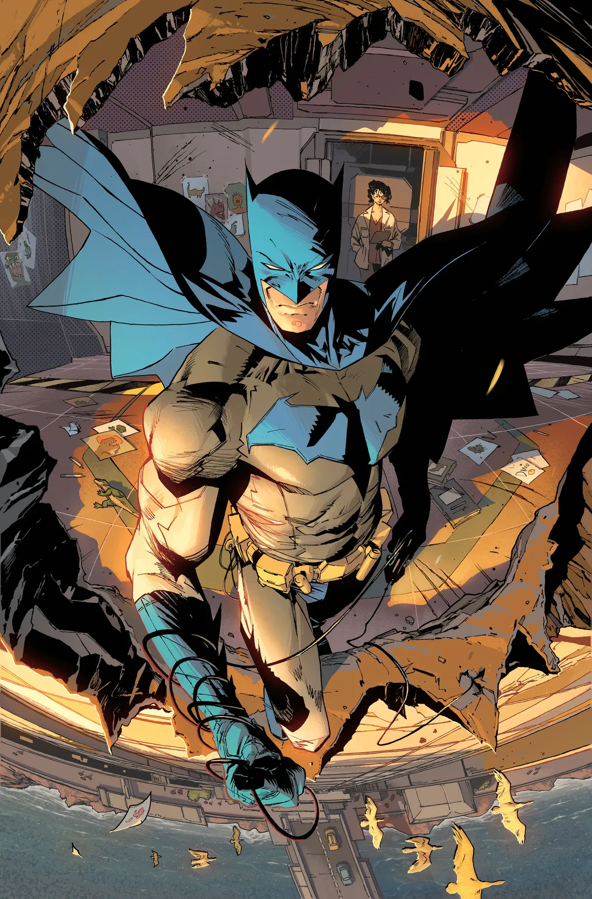 Batman stripboek #1 - Klassiek blauw en grijs kostuum Batman stripboek #1 - Klassiek blauw en grijs kostuum