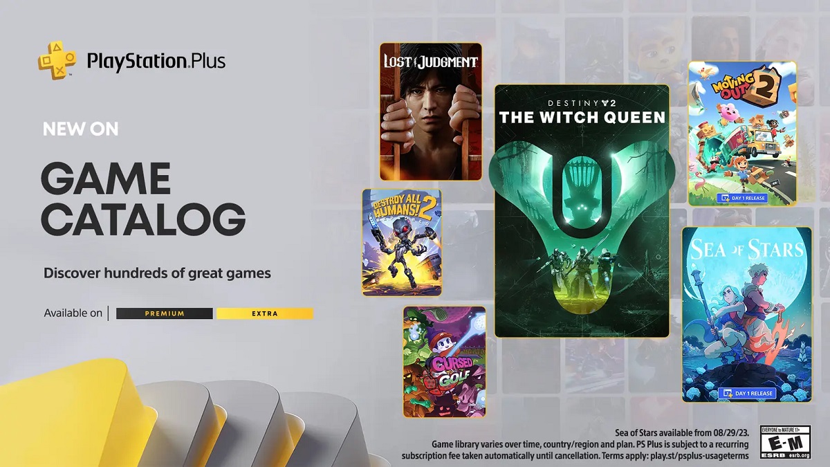 Destiny 2 add-on, Lost Judgment, Destroy All Humans! 2 en nog veel meer in de PS Plus Extra- en PS Premium-games voor PS Plus Extra- en PS Premium-abonnees in augustus Destiny 2 add-on, Lost Judgment, Destroy All Humans! 2 en nog veel meer in de PS Plus Extra- en PS Premium-games voor PS Plus Extra- en PS Premium-abonnees in augustus
