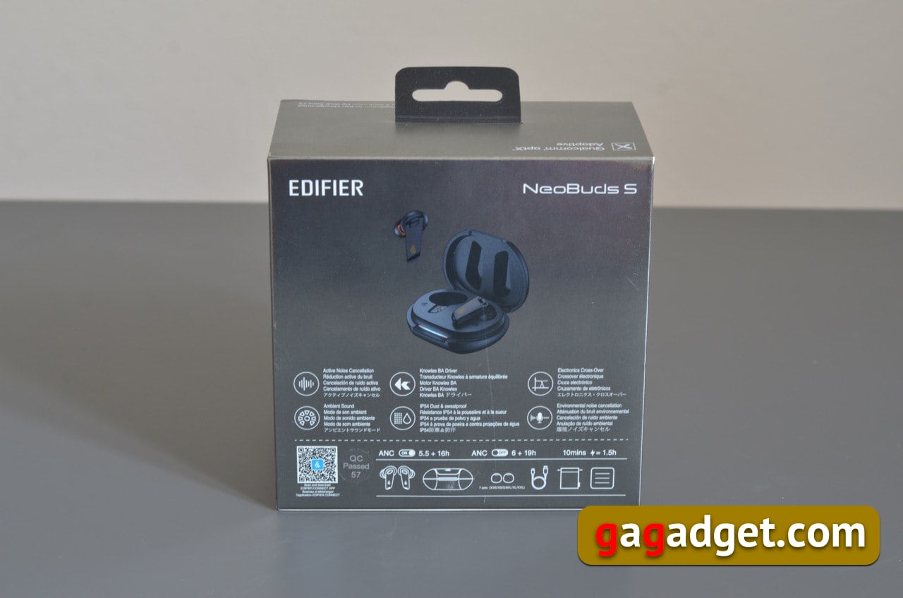 Zeven kleuren muziek: Edifier NeoBuds S review - TWS in-ear hoofdtelefoon met ANC en hybride drivers-4 Zeven kleuren muziek: Edifier NeoBuds S review - TWS in-ear hoofdtelefoon met ANC en hybride drivers-4