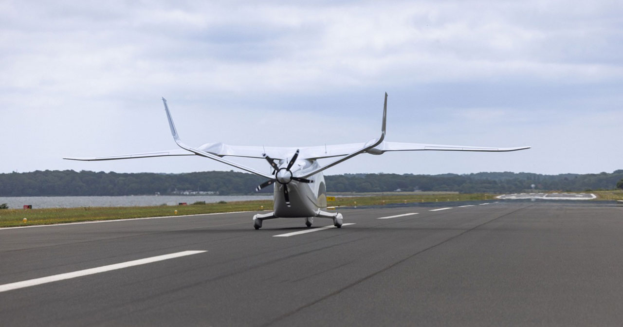 ALIA vliegtuig bij take-off