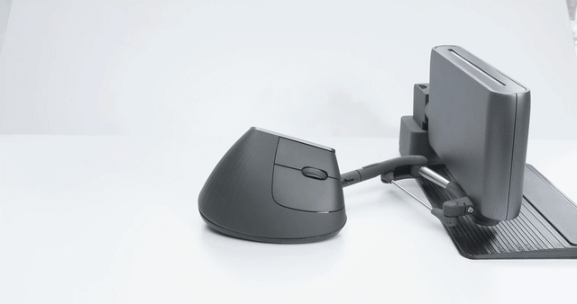 MinVerse 3D tactiele muis Illustratie van de MinVerse 3D tactiele muis