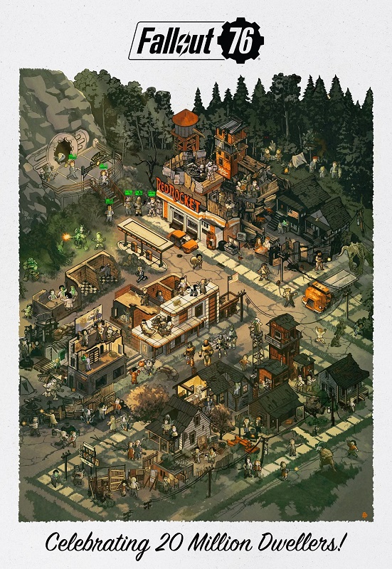 Van grote mislukking tot groot succes: Fallout 76 heeft meer dan 20 miljoen bezoekers sinds de release-2 Van grote mislukking tot groot succes: Fallout 76 heeft meer dan 20 miljoen bezoekers sinds de release-2