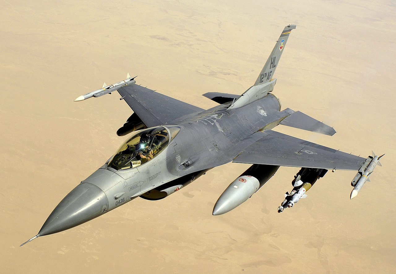 F-16 straaljager F-16 straaljager