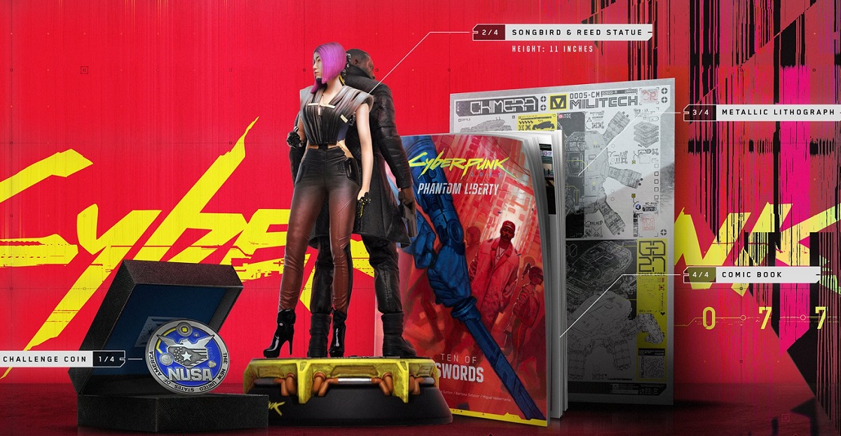 Secret Agent Gear Collection is de droom van een fan! CD Projekt heeft het Phantom Liberty uitbreidingspakket voor Cyberpunk 2077 aangekondigd. Secret Agent Gear Collection is de droom van een fan! CD Projekt heeft het Phantom Liberty uitbreidingspakket voor Cyberpunk 2077 aangekondigd.
