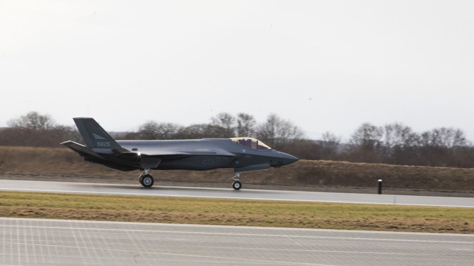 De nieuwe Noorse F-35A. Illustratie: Noors ministerie van Defensie