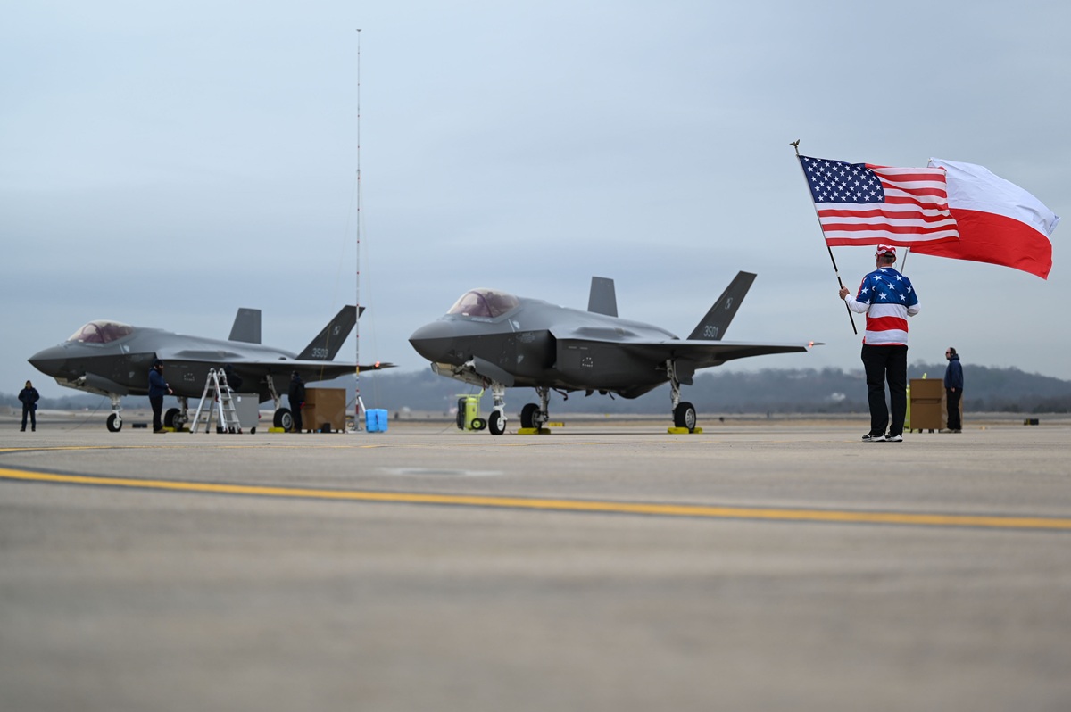 Polen's F-35A Lightning II. Illustratie: AMERIKAANSE LUCHTMACHT