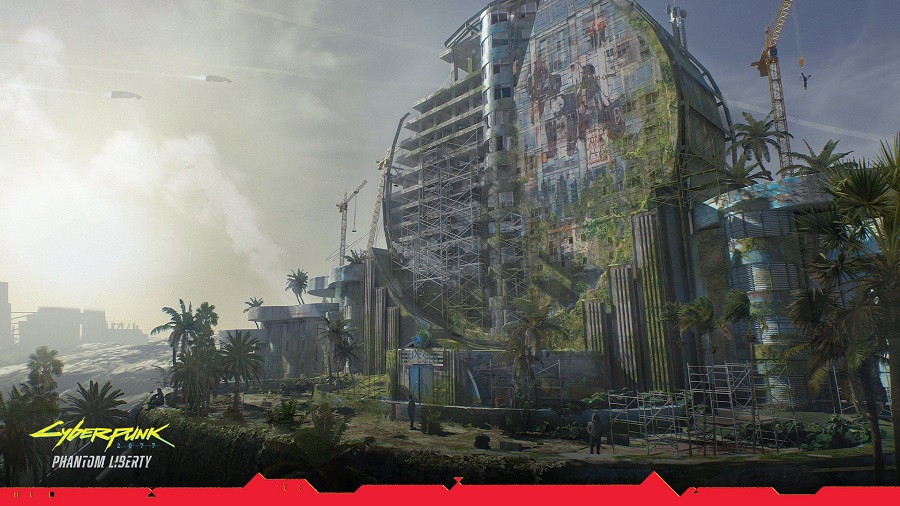 Een droom begraven onder een laag stof: Cyberpunk 2077-ontwikkelaars onthullen nieuwe sfeerbeelden voor de Phantom Liberty-uitbreiding-2 Een droom begraven onder een laag stof: Cyberpunk 2077-ontwikkelaars onthullen nieuwe sfeerbeelden voor de Phantom Liberty-uitbreiding-2