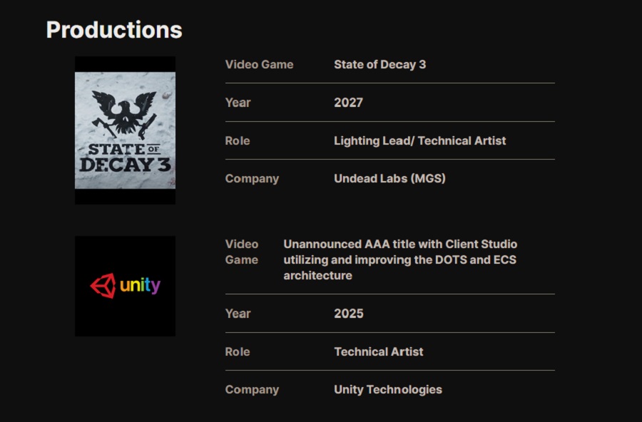 Onbedoelde insider van Undead Labs studiokunstenaar: State of Decay 3 staat gepland voor release in 2027-2 Onbedoelde insider van Undead Labs studiokunstenaar: State of Decay 3 staat gepland voor release in 2027-2