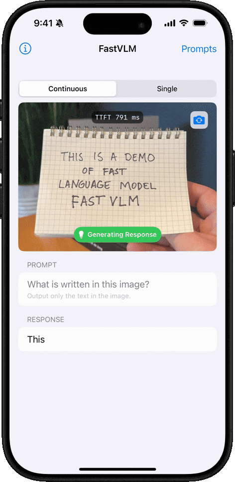FastVLM beeldverwerking - handgeschreven tekst FastVLM beeldverwerking - handgeschreven tekst