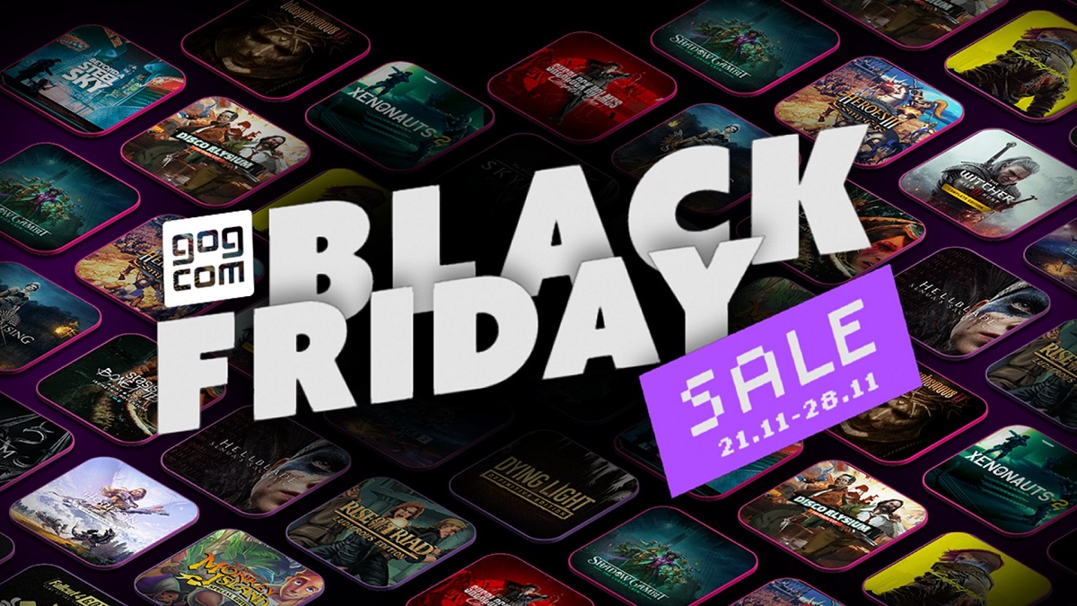 6000 games met kortingen tot 95% - Black Friday is begonnen bij GOG 6000 games met kortingen tot 95% - Black Friday is begonnen bij GOG