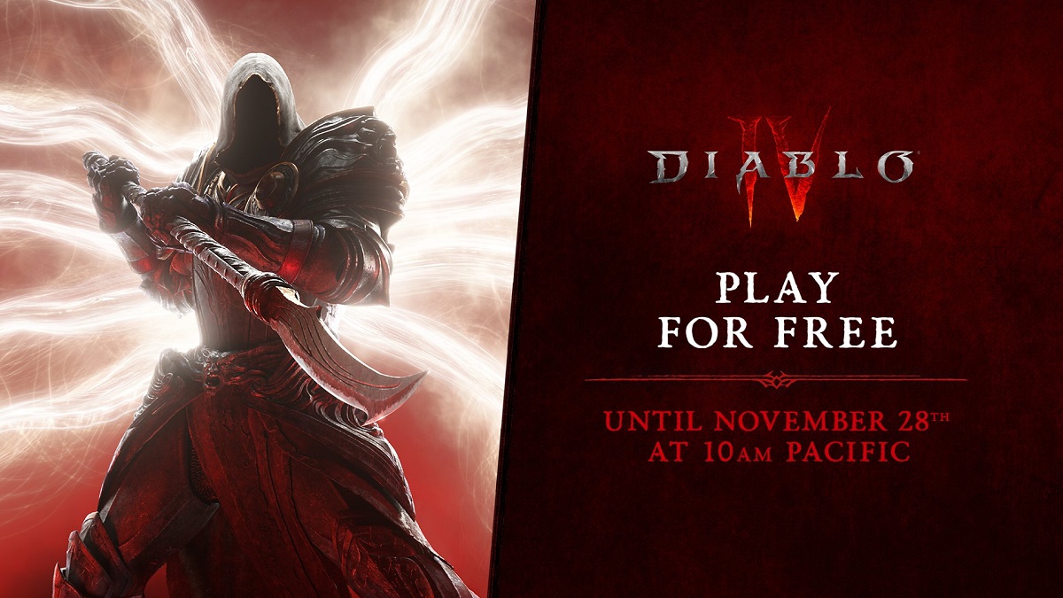 Blizzard biedt Steam-gebruikers een gratis proefversie van Diablo IV en 40% korting op het spel Blizzard biedt Steam-gebruikers een gratis proefversie van Diablo IV en 40% korting op het spel