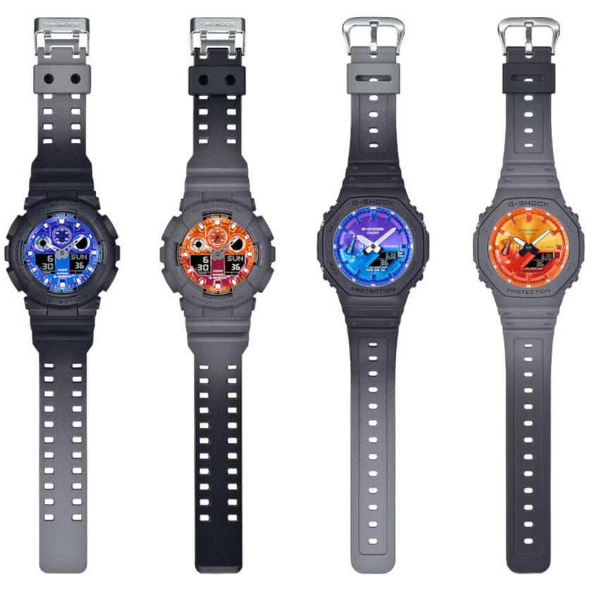 G-Shock Flame Inside horloge met oranje kleurverloop G-Shock Flame Inside horloge met oranje kleurverloop