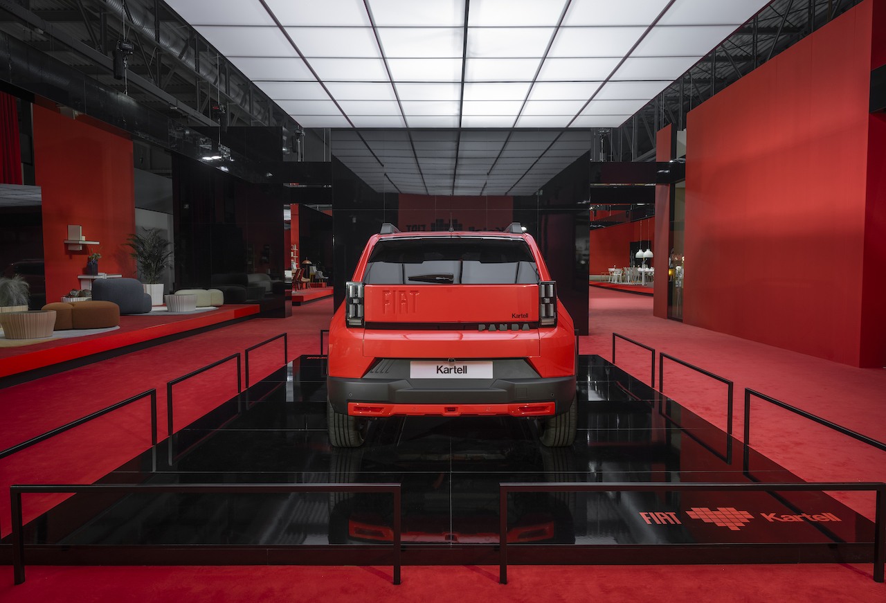 Fiat Grande Panda Kartell in different angles