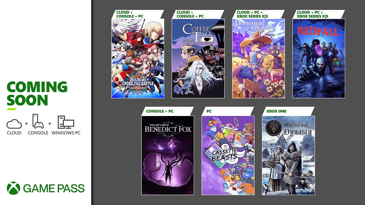 Microsoft heeft de lijst met games bekendgemaakt die in de tweede helft van april en begin mei in zijn Game Pass-catalogus zullen verschijnen. De headliner wordt de shooter Redfall Microsoft heeft de lijst met games bekendgemaakt die in de tweede helft van april en begin mei in zijn Game Pass-catalogus zullen verschijnen. De headliner wordt de shooter Redfall