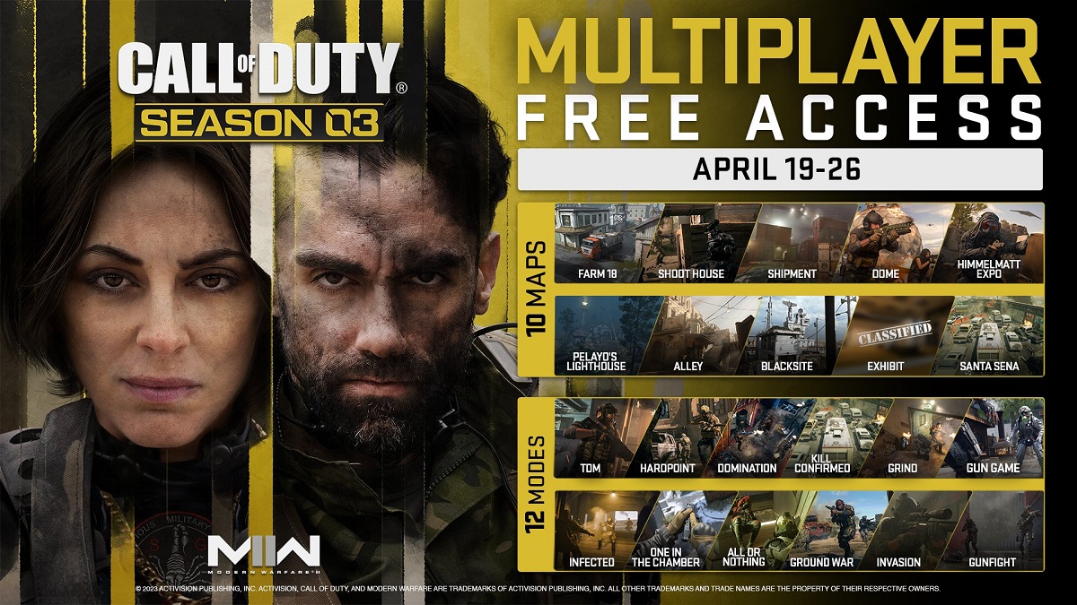 Bel je vrienden! Gratis multiplayerweek begint vandaag in Call of Duty: Modern Warfare 2 Bel je vrienden! Gratis multiplayerweek begint vandaag in Call of Duty: Modern Warfare 2