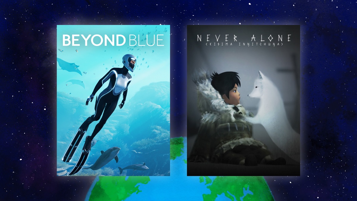 Dag van de Aarde in de Epic Games Store: Gamers kunnen de twee verkennende actiegames Beyond Blue en Never Alone gratis krijgen. Dag van de Aarde in de Epic Games Store: Gamers kunnen de twee verkennende actiegames Beyond Blue en Never Alone gratis krijgen.