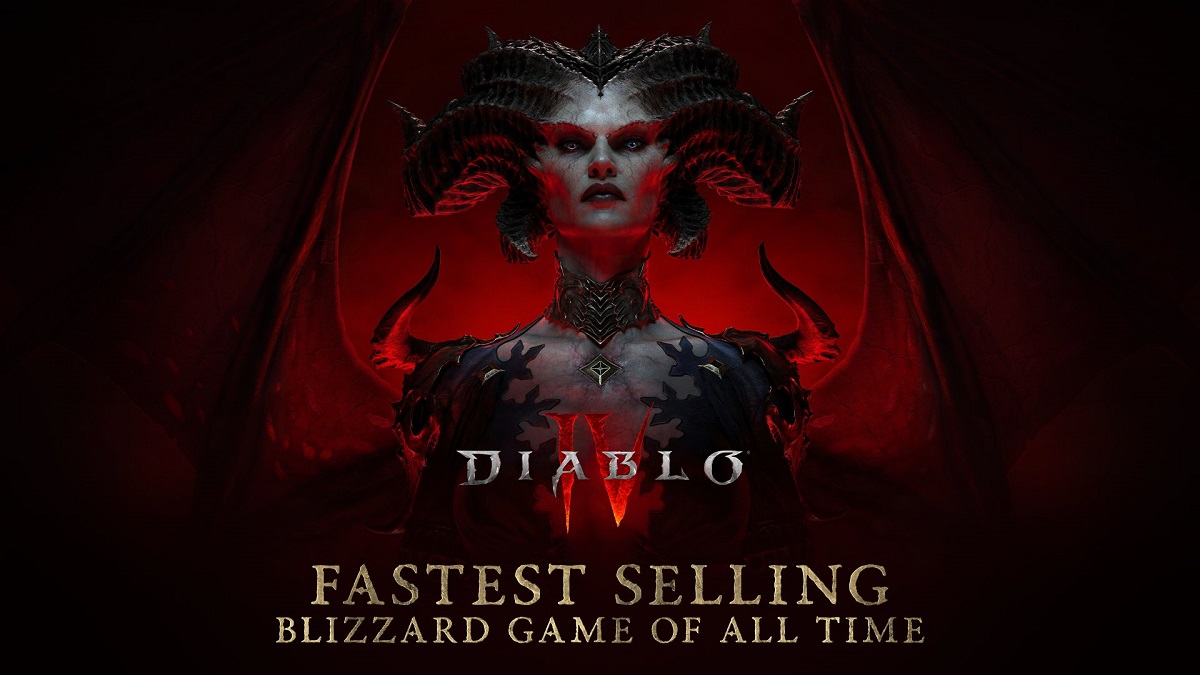 Op de releasedag was Diablo IV Blizzards snelst verkopende game. Spelers brachten meer dan 93 miljoen uur door in de wereld van Sanctuary Op de releasedag was Diablo IV Blizzards snelst verkopende game. Spelers brachten meer dan 93 miljoen uur door in de wereld van Sanctuary
