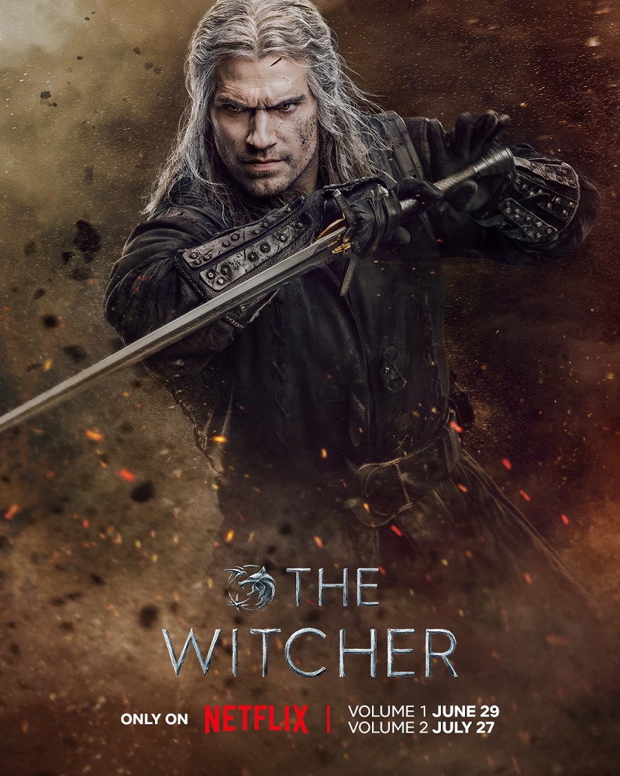 Netflix heeft vier kleurrijke posters vrijgegeven met daarop de hoofdpersonen uit het derde seizoen van The Witcher-serie en herinnerde kijkers aan de trailer op 8 juni-5 Netflix heeft vier kleurrijke posters vrijgegeven met daarop de hoofdpersonen uit het derde seizoen van The Witcher-serie en herinnerde kijkers aan de trailer op 8 juni-5