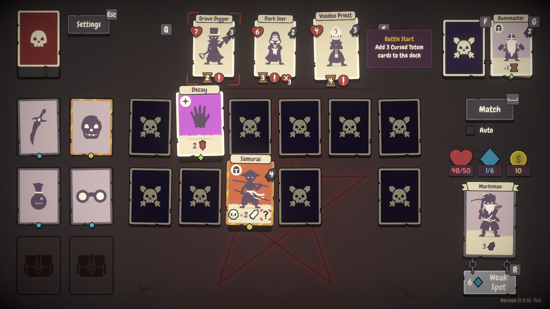 Spelverloop van het spel Pairs Perils 2 Spelverloop van het spel Pairs Perils 2