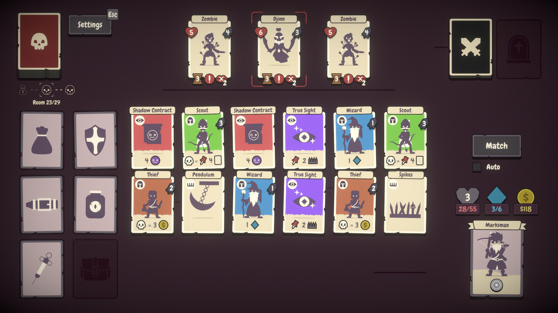 Spelverloop van het spel Pairs Perils 3 Spelverloop van het spel Pairs Perils 3