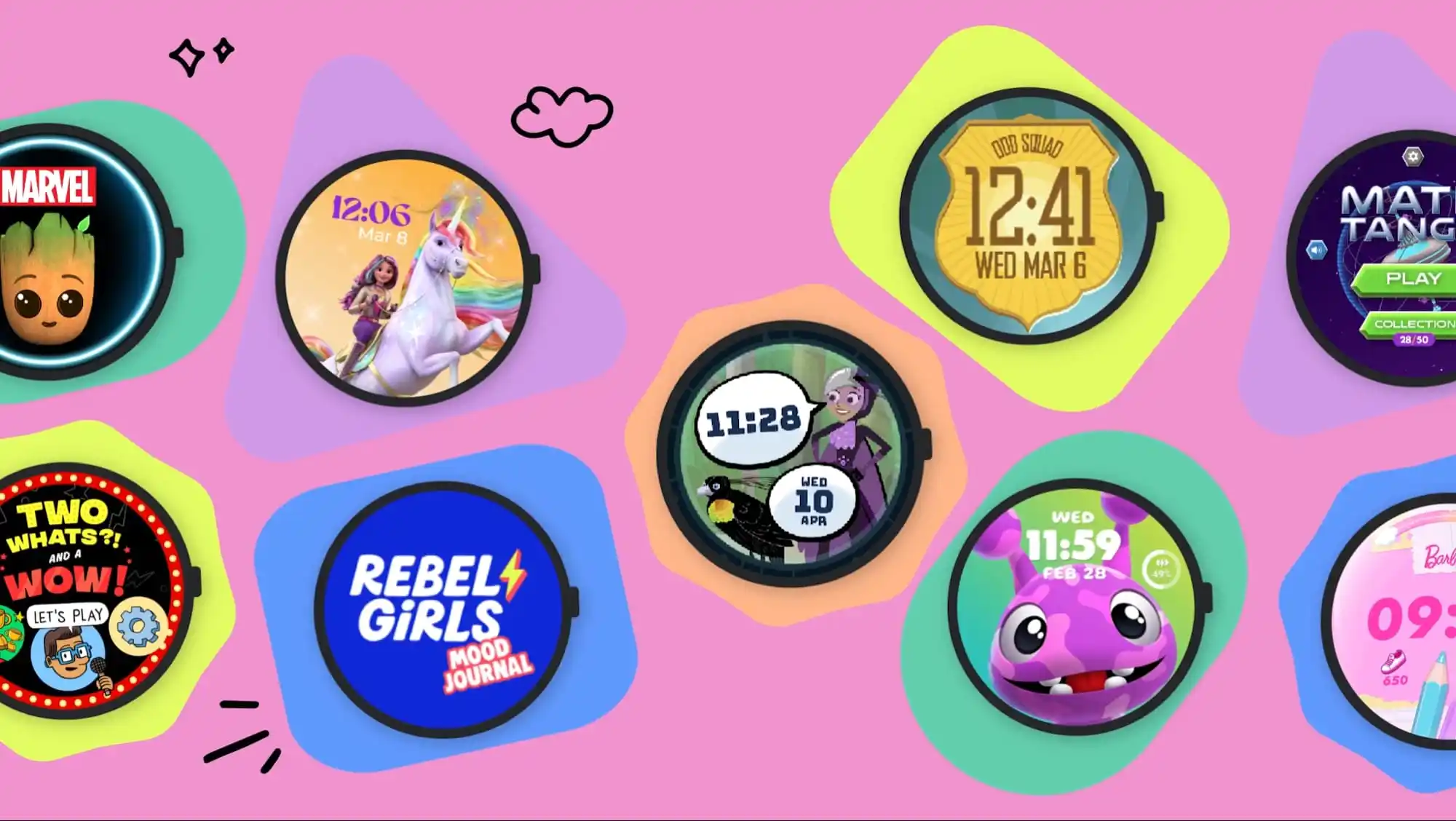 Galaxy horloge voor kinderen Familielink Galaxy horloge voor kinderen Familielink