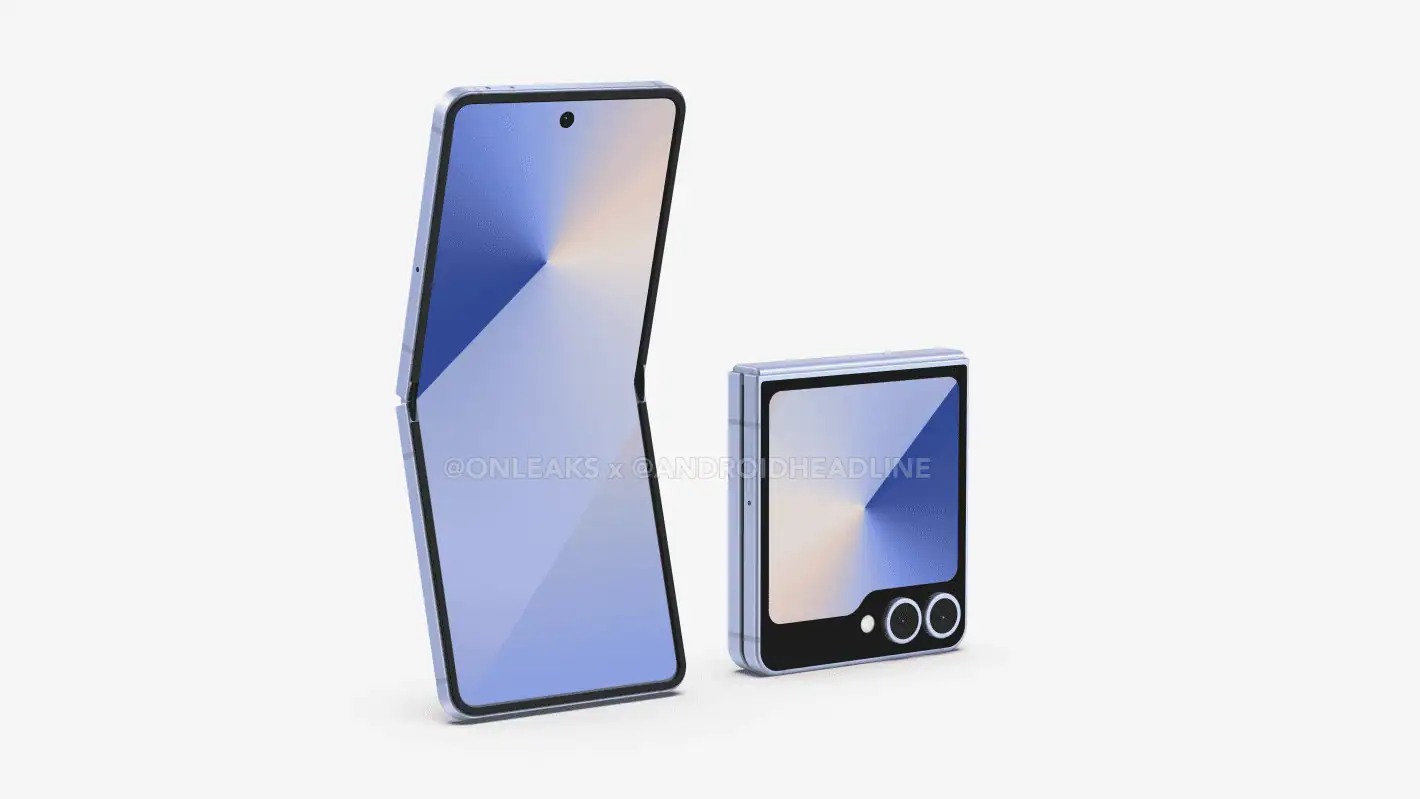 Samsung Galaxy Flip7 CAD-rendering 2 Samsung Galaxy Flip7 CAD-rendering 2