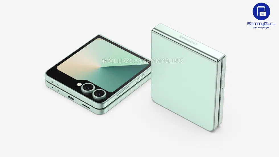 Galaxy Flip 7 FE rendering Galaxy Flip 7 FE rendering