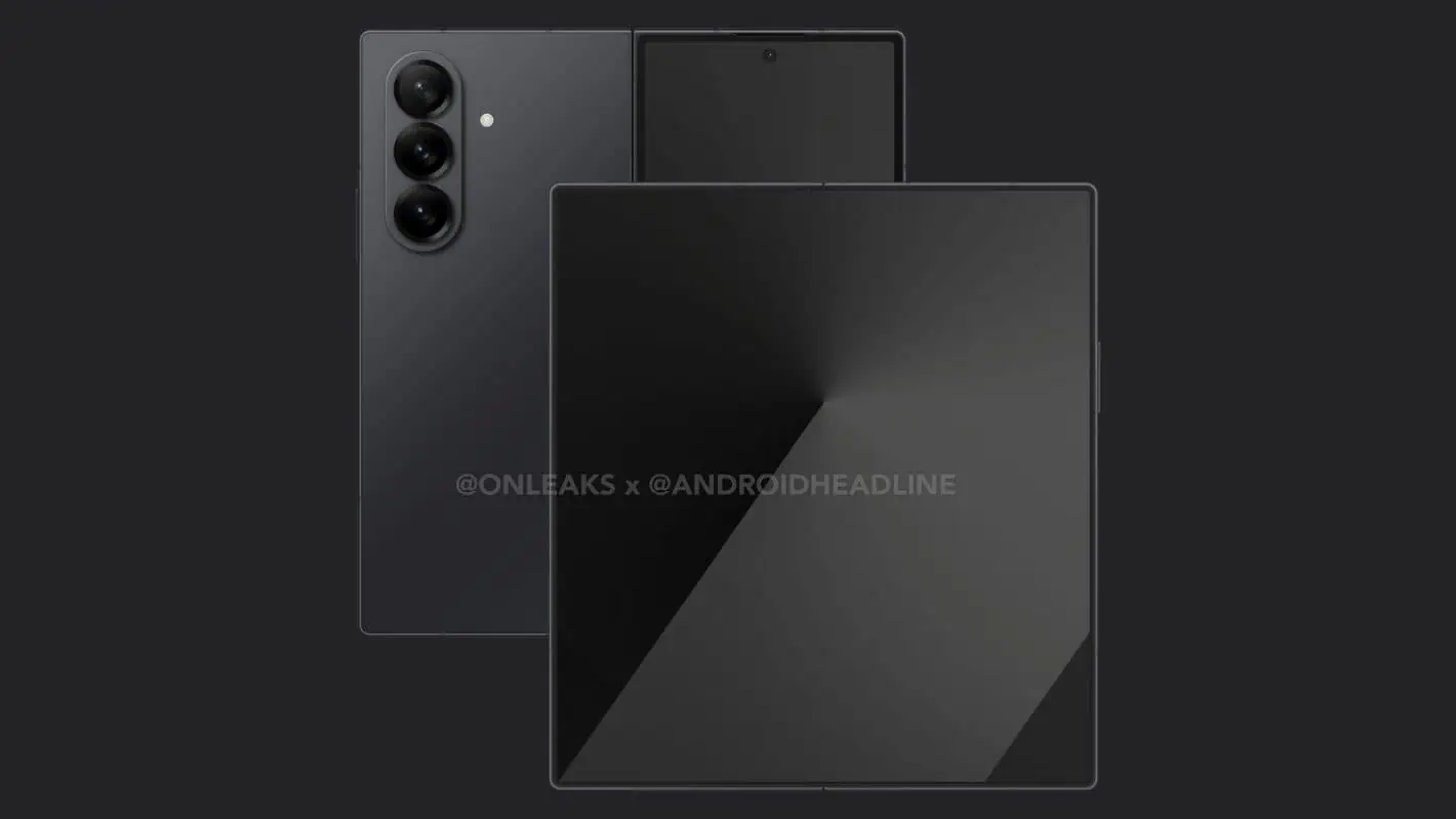 Samsung Galaxy Z Fold 7 - Render 1 Samsung Galaxy Z Fold 7 - Render 1