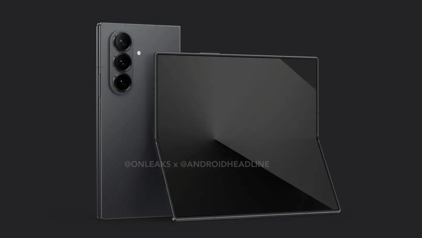 Samsung Galaxy Z Fold 7 - Render 3 Samsung Galaxy Z Fold 7 - Render 3