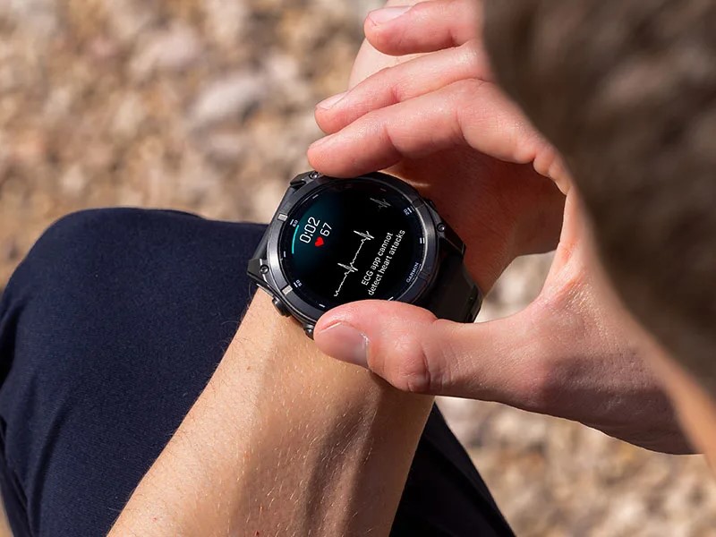 De ECG-app van Garmin Garmin app voor elektrocardiogram (ECG)
