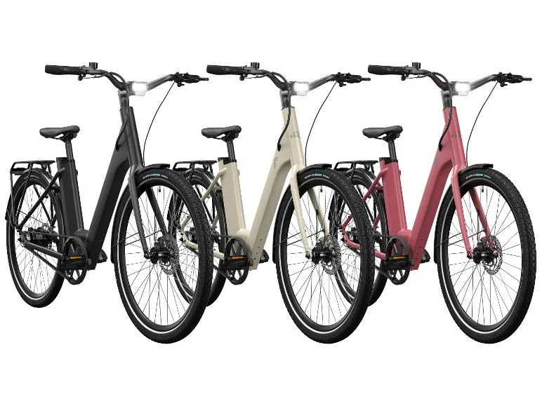 Elektrische fiets Crivit X.3 met koplampen Elektrische fiets Crivit X.3 met koplampen
