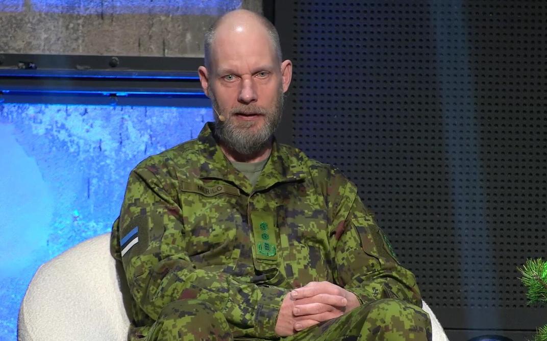 Andrus Merilo Andrus Merilo, commandant van de Estse defensiemacht
