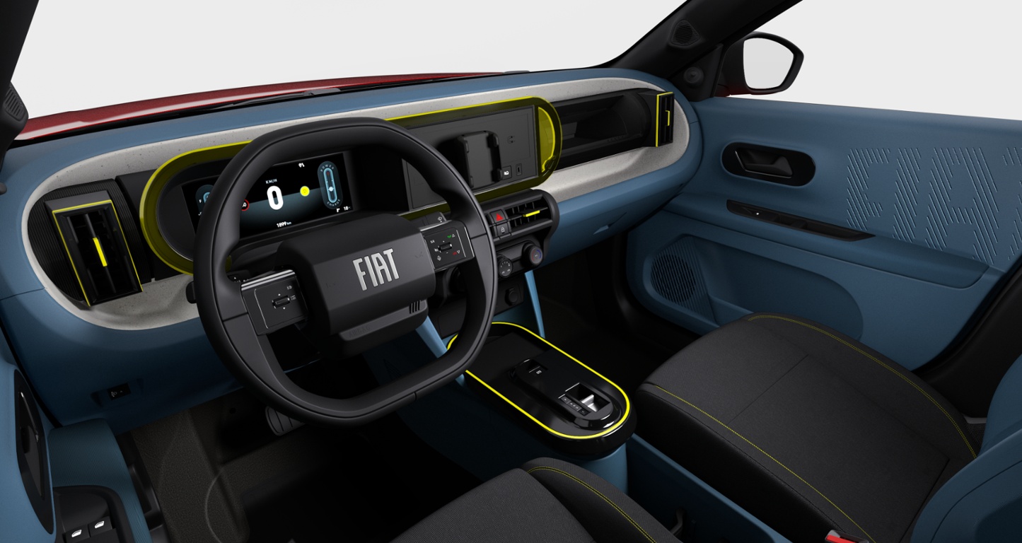 Fiat Grande Panda instrumentenpaneel Fiat Grande Panda instrumentenpaneel
