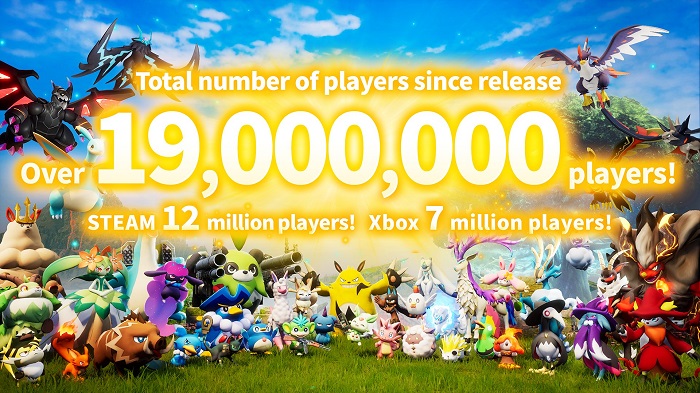 Palworld wordt al door 19 miljoen mensen gespeeld!-2 Palworld wordt al door 19 miljoen mensen gespeeld!-2