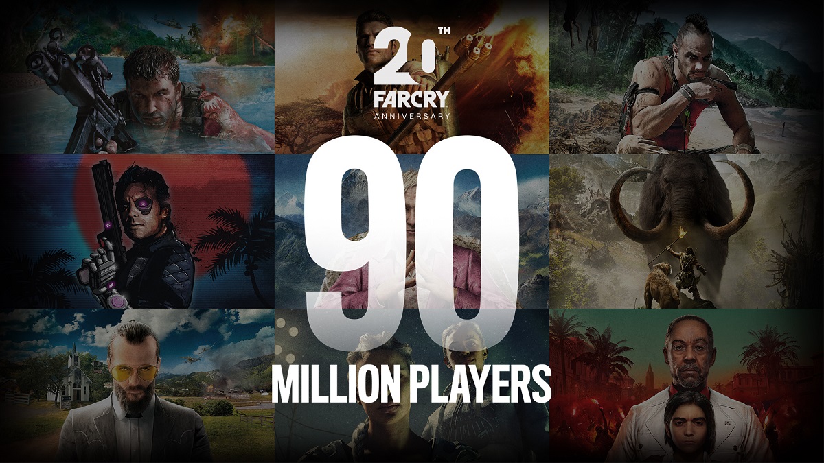 90 miljoen spelers in 20 jaar: Ubisoft pochte over het succes van de Far Cry-franchise en kondigde een speciale uitzending aan 90 miljoen spelers in 20 jaar: Ubisoft pochte over het succes van de Far Cry-franchise en kondigde een speciale uitzending aan