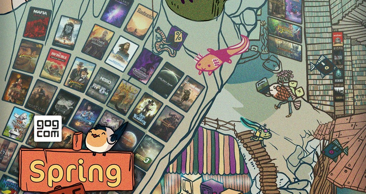 GOG houdt een gigantische voorjaarsuitverkoop met 5.500 games met kortingen tot 95% GOG houdt een gigantische voorjaarsuitverkoop met 5.500 games met kortingen tot 95%