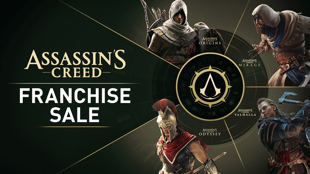 Je kunt niet weigeren: EGS heeft een uitverkoop gelanceerd van Assassin's Creed-games met kortingen tot 85%. Je kunt niet weigeren: EGS heeft een uitverkoop gelanceerd van Assassin's Creed-games met kortingen tot 85%.