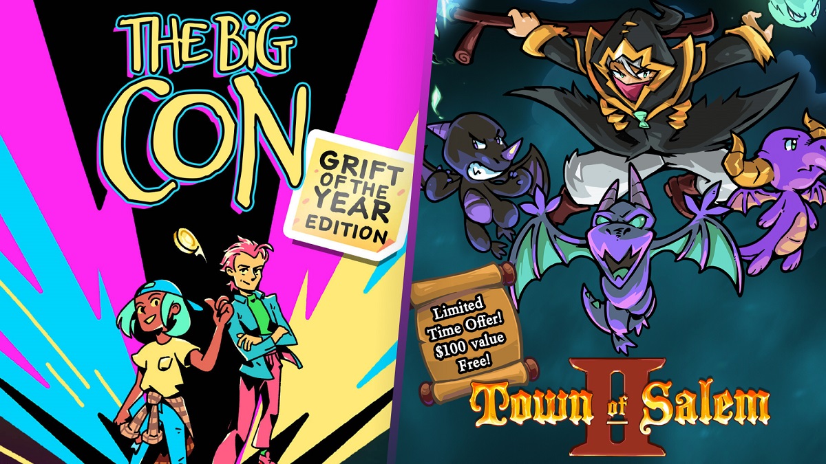 De Epic Games Store is begonnen met het weggeven van The Big Con en Town of Salem 2 De Epic Games Store is begonnen met het weggeven van The Big Con en Town of Salem 2