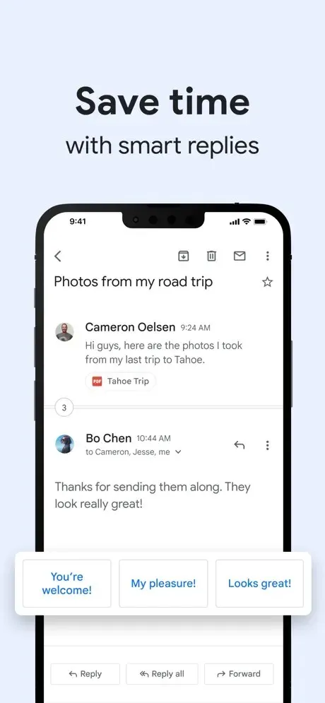 Oud Gmail ontwerp voor iOS Oud Gmail ontwerp voor iOS