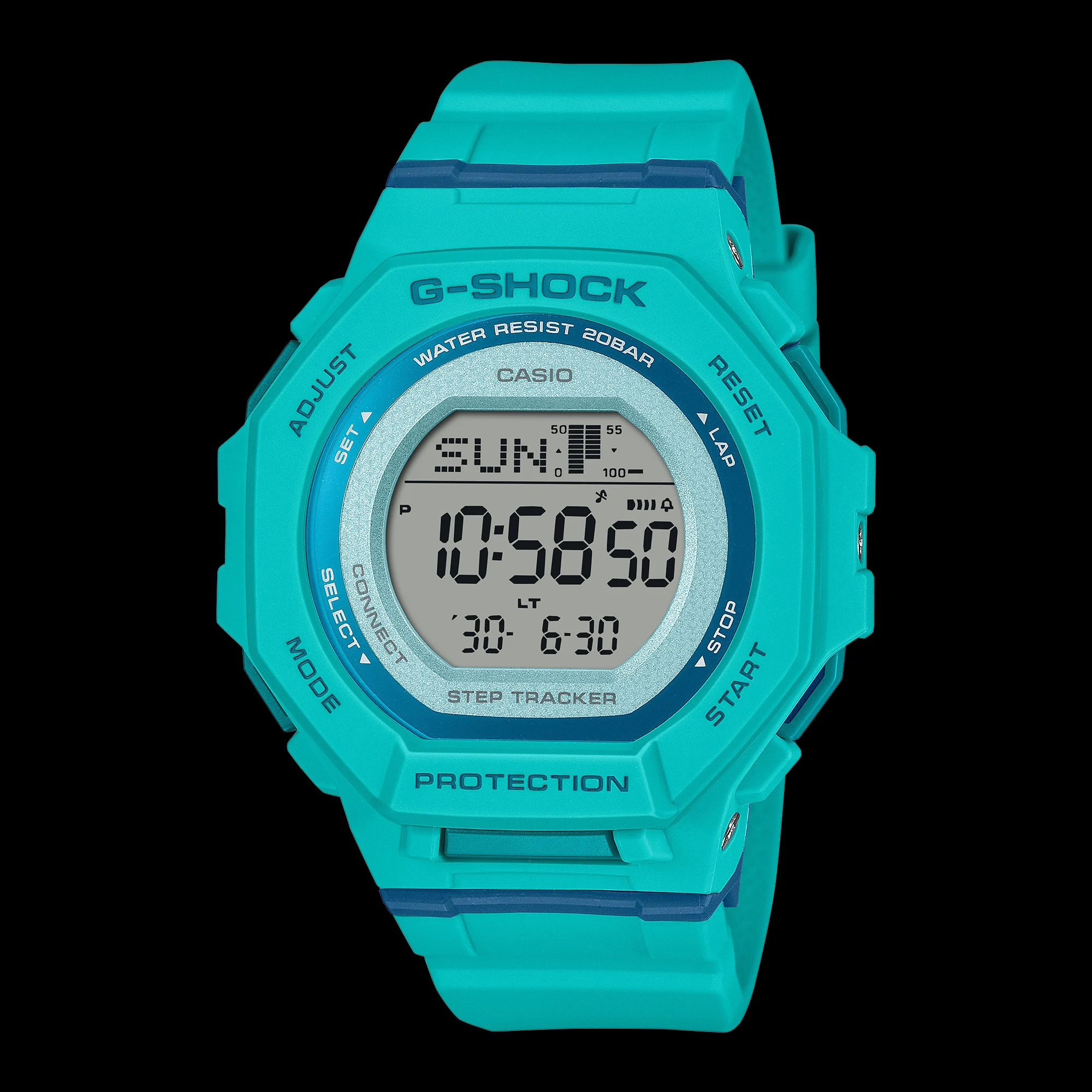 G-Shock Move GMDB300SC in turquoise kleur G-Shock Move GMDB300SC in turquoise kleur