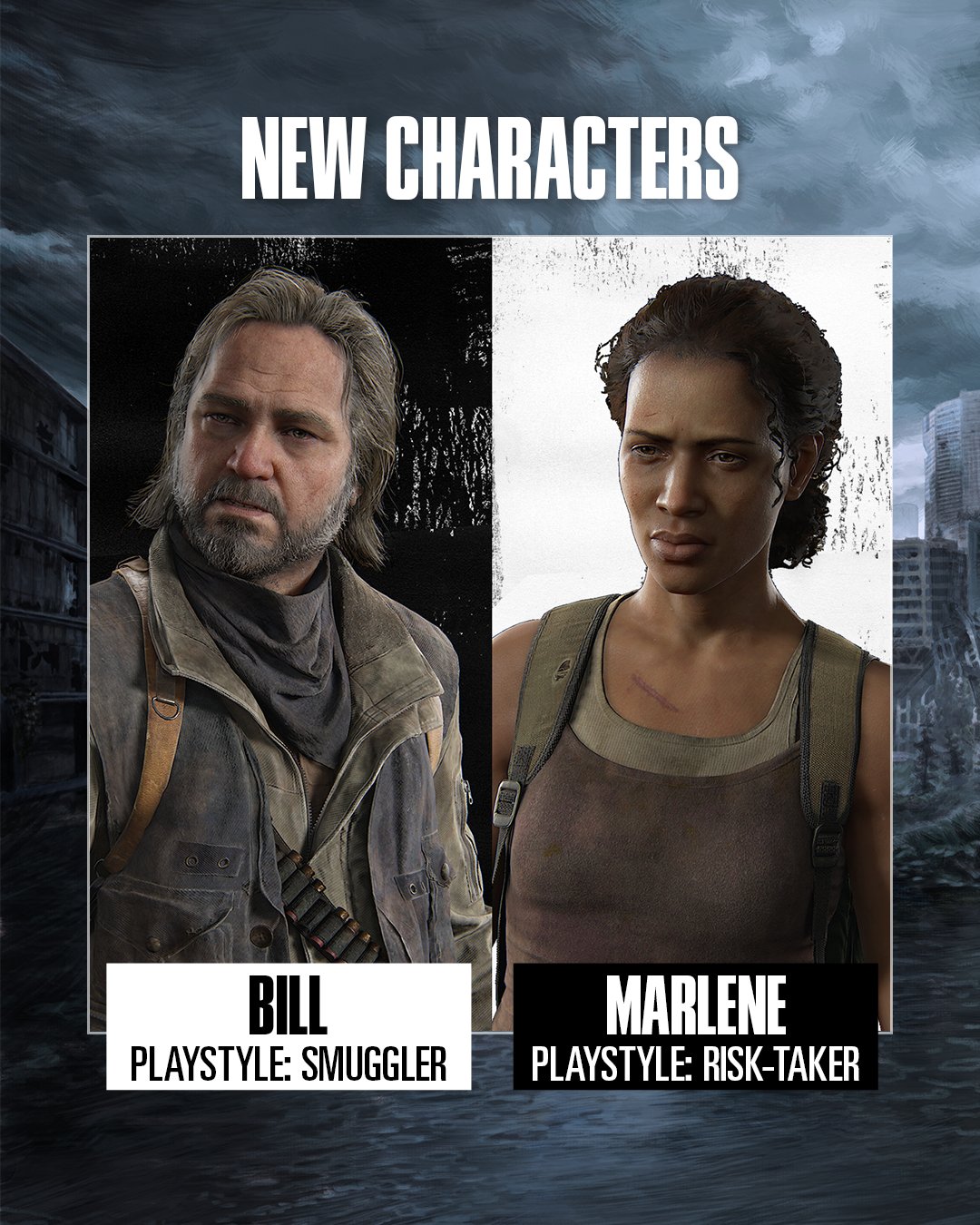 Personages uit The Last of Us Deel II Remastered Personages uit The Last of Us Deel II Remastered