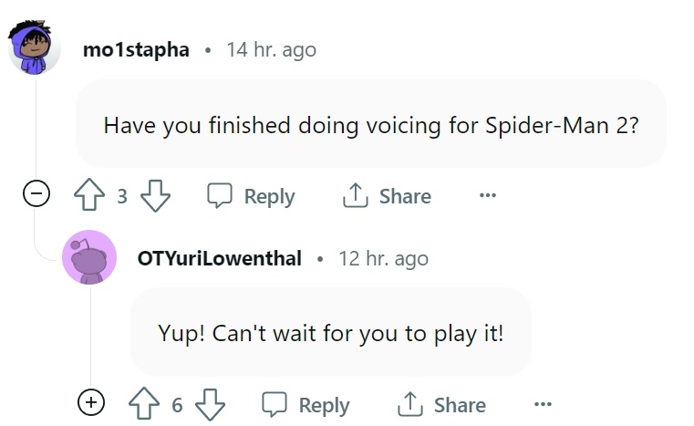 De acteur die zijn stem leende aan Peter Parker heeft onthuld dat hij het werk aan Marvel's Spider-Man 2 heeft afgerond. Het spel is waarschijnlijk klaar voor release-2 De acteur die zijn stem leende aan Peter Parker heeft onthuld dat hij het werk aan Marvel's Spider-Man 2 heeft afgerond. Het spel is waarschijnlijk klaar voor release-2