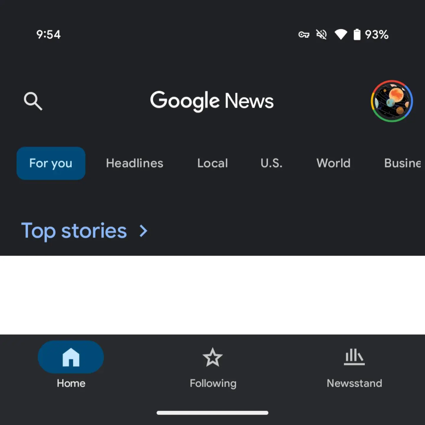 Herontwerp van de voettekst van Google News - afbeelding 1 Herontwerp van de voettekst van Google News - afbeelding 1