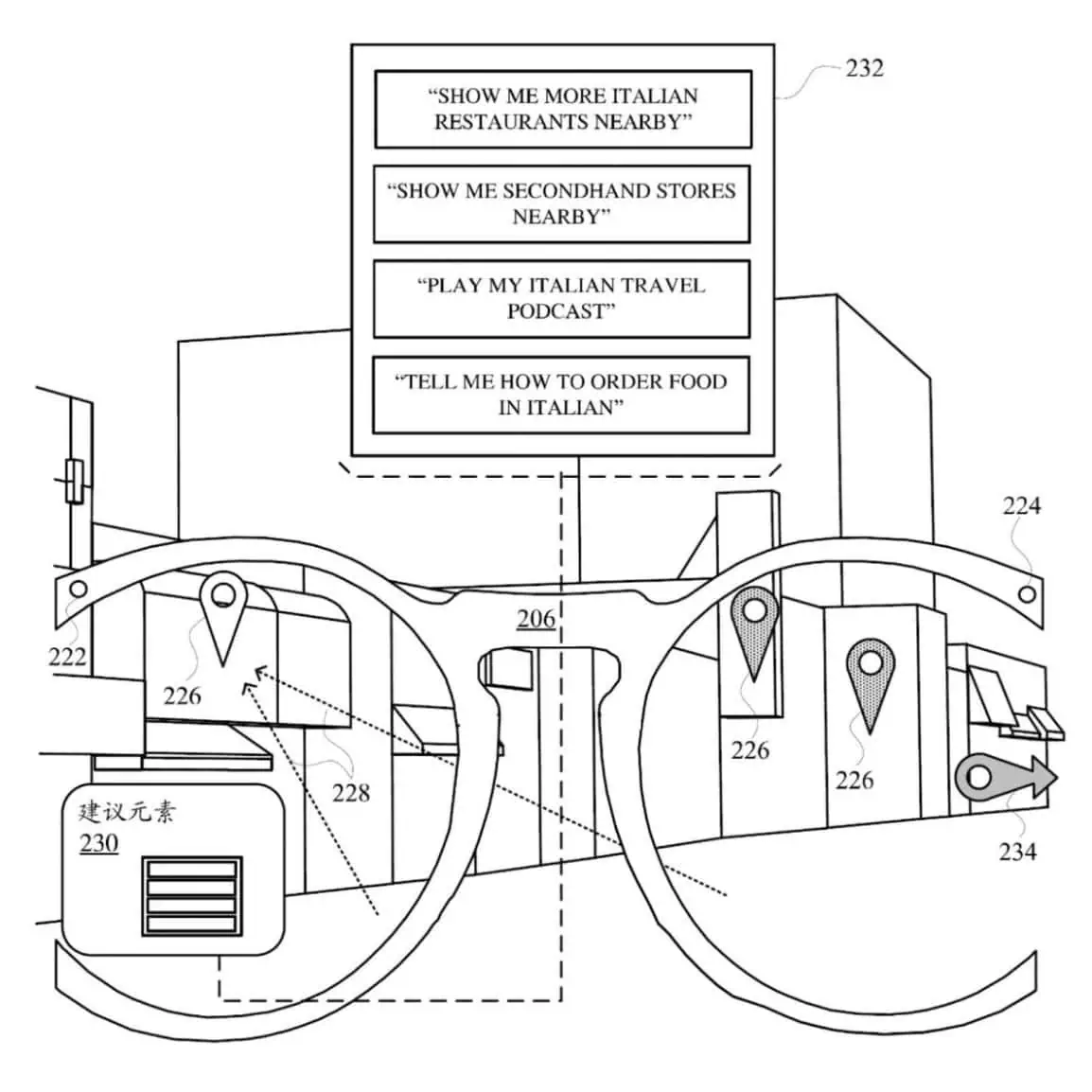 Google slimme bril met eyetracking-technologie Google slimme bril met eyetracking-technologie