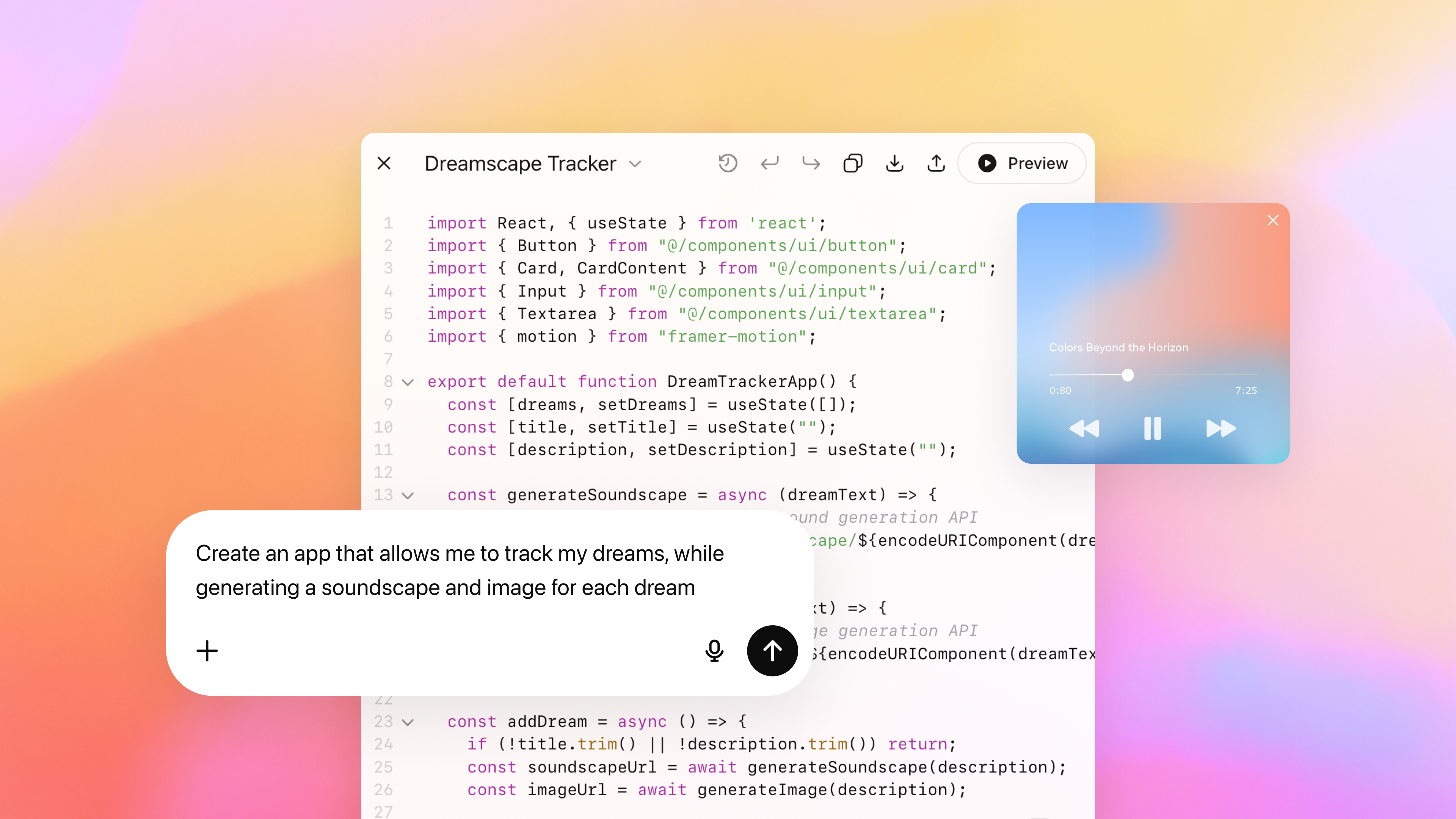 Een voorbeeld van programmeren. Illustratie: OpenAI