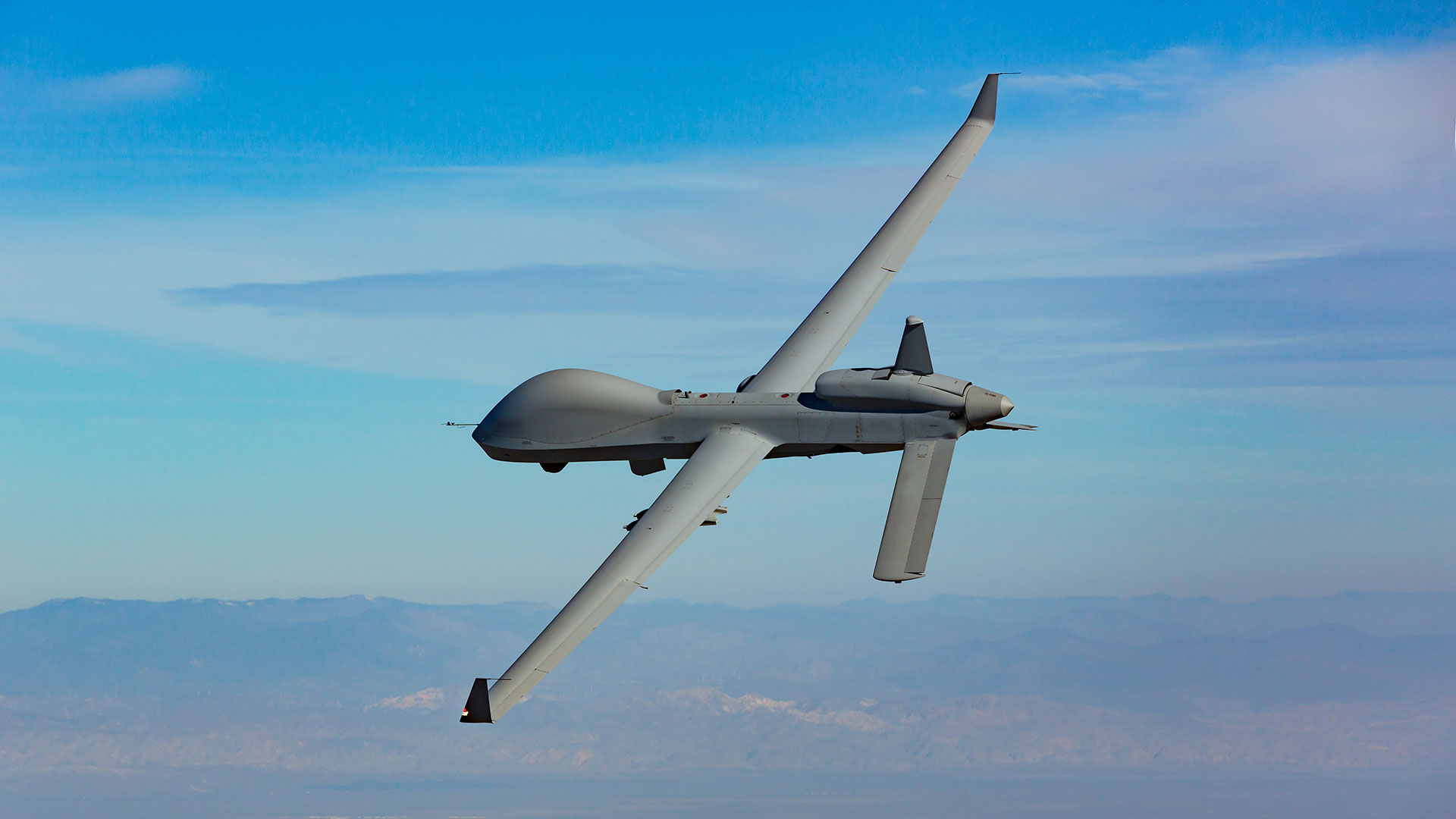 Grijze Adelaar Uitgebreid Bereik Gray Eagle verlengd bereik - illustratie door General Atomics